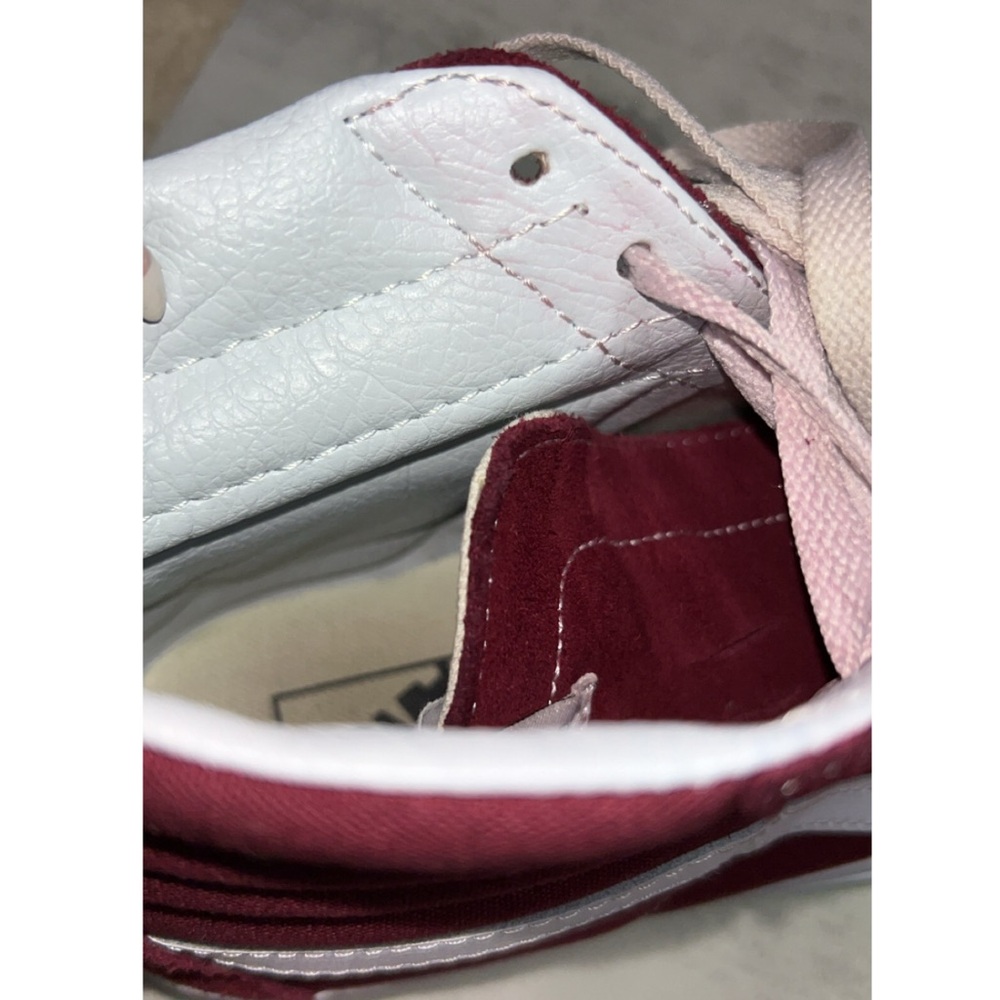 Vans Maroon Sk8 Hi Top - Picture 10 of 11